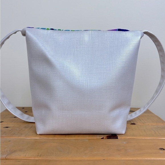 Unshattered | Upcycled Mixed Media Crossbody Hand Bag - Picture 5 of 7